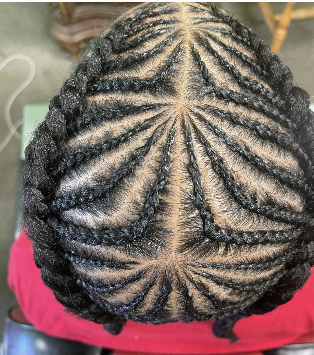 Inside Amse African Hair Braiding in Tewksbury